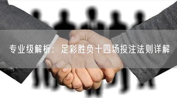 专业级解析:足彩胜负十四场投注法则详解